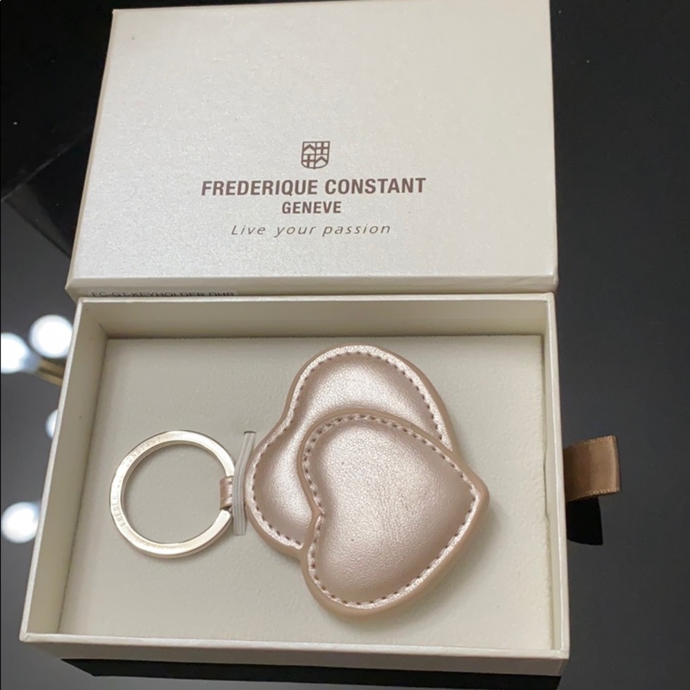 Frederique Constant Double Heart Keychain